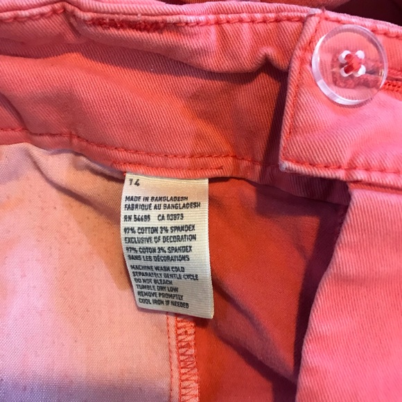 Coral American Eagle Shorts - Picture 4 of 4